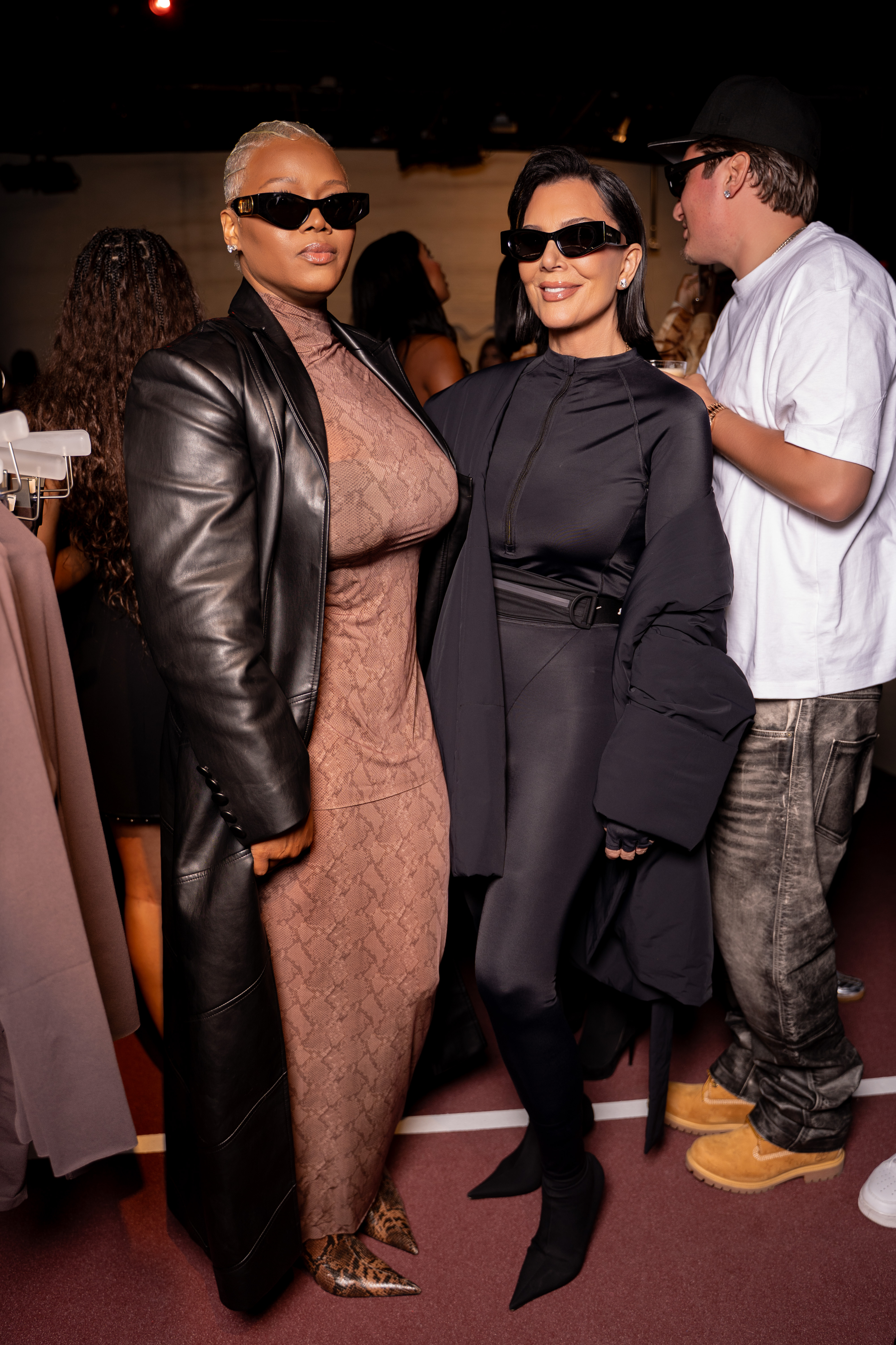 Claires Life Kim Kardashian Khloe Kardashian Kris Jenner Serena Williams Latto Teyana Taylor And More Attend Nike X Skims Launch Party In New York DSC09792