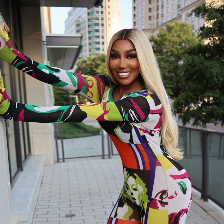 NeNe Leakes Turns Heads in Colorful Sir Joe Exclusive Vogue Catsuit in Buckhead