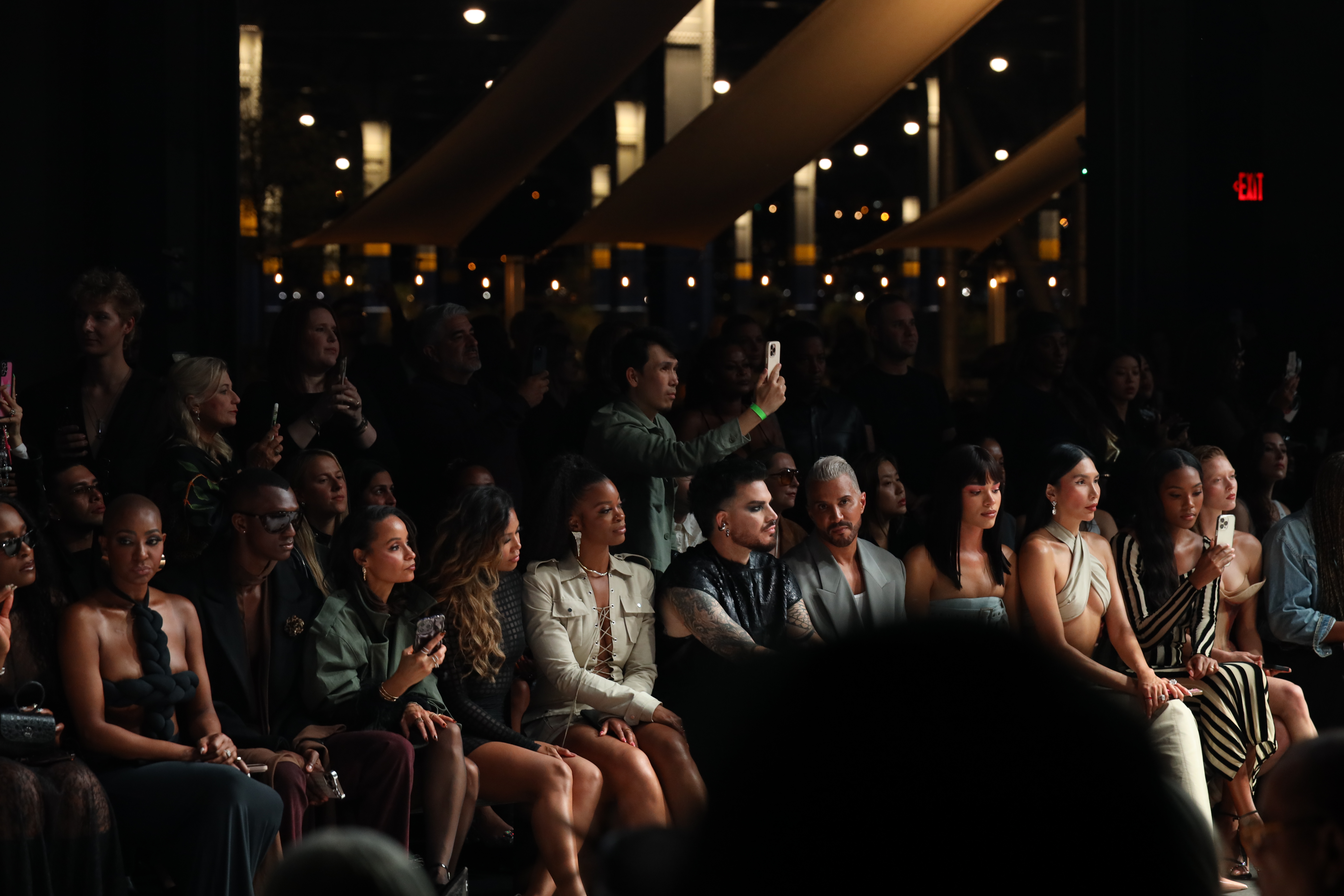 The Combs Twins Christian Combs Mariah The Scientist Latto Ice Spice And More Shine Laquan Smiths Spring 2026 Show 063A0904