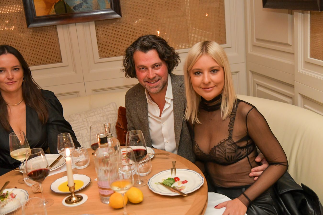 V BeautyLifeFun And Billionaire Beauty Brand Co Host Paris Fashion Week Kick Off Dinner At La Baia