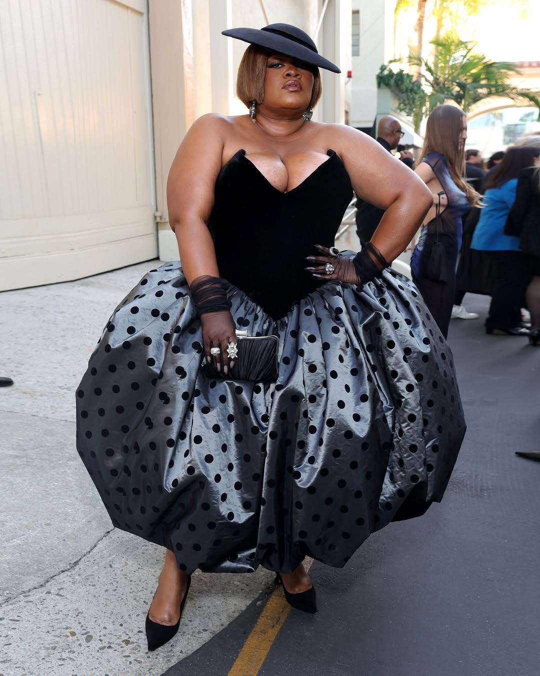 Davine Joy In Christian Siriano 88 The Top 5 Looks From Vogue World Hollywood  Tyler Perry In Louis Vuitton Mindy Kaling In Hermes Halle Bailey In Lever Couture And More
