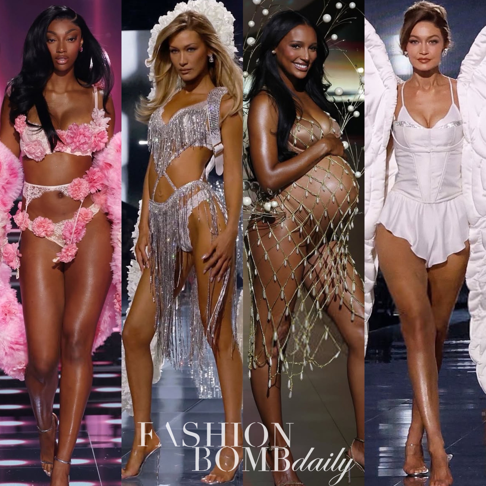 Sarah Jessica Parker Missy Elliott And Angel Reese Shine As The Victorias Secret Fashion Show Returns To Brooklyn Final 22