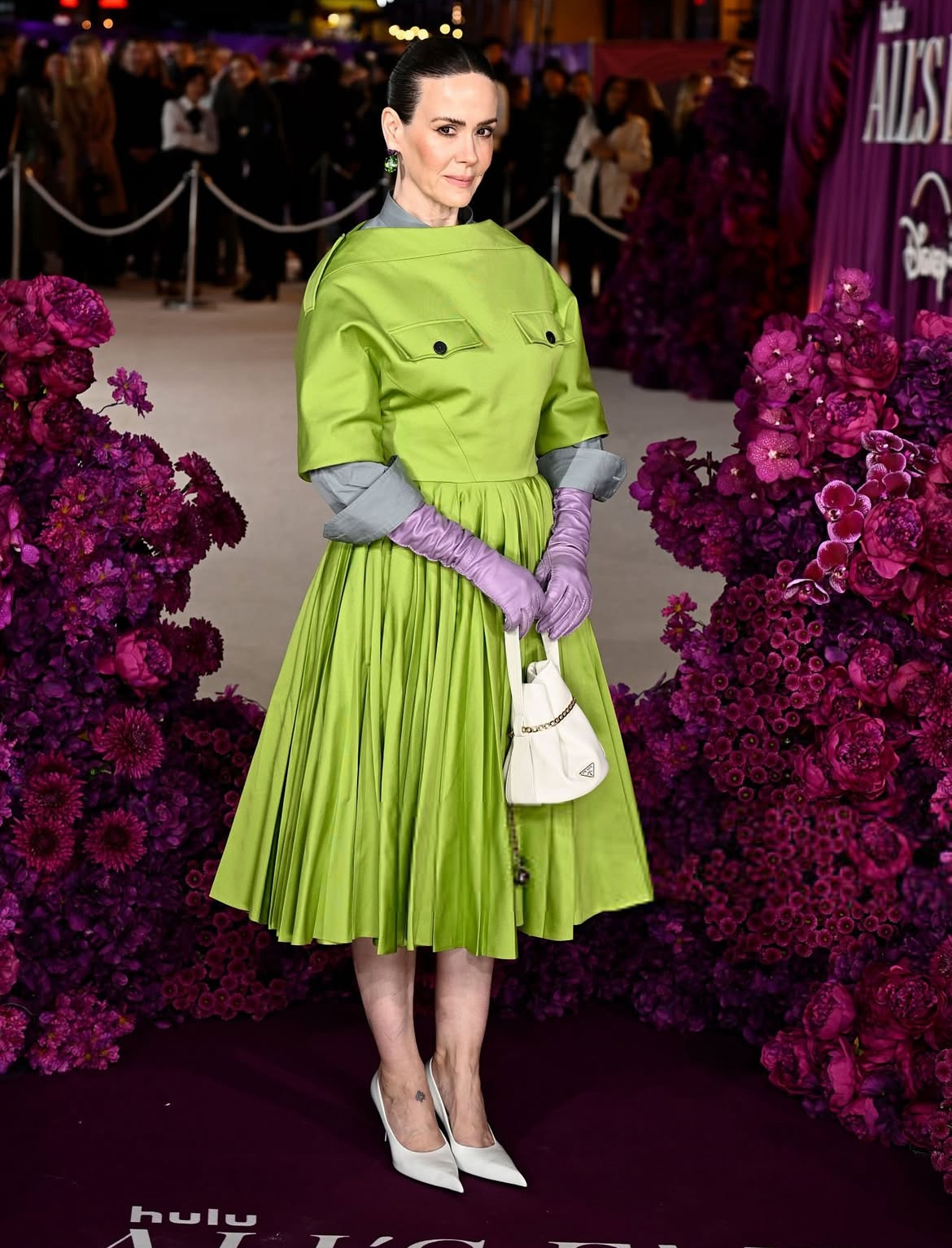 Teyana Taylor In A Black Tamara Ralph Dress Kim Kardashian In A Black Dilara Findikoglu Look Sarah Paulson In A Lime Green Dress More 6