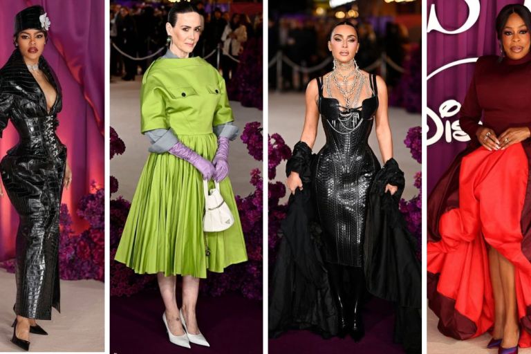 The Hulu All’s Fair Premiere in London: Teyana Taylor in a Black Tamara Ralph Dress, Kim Kardashian in a Black Dilara Findikoglu Look, Sarah Paulson in a Lime Green Prada Dress + More!