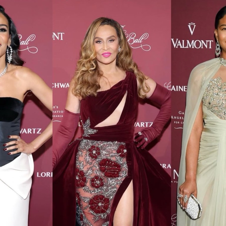 On the Scene at the 2025 Angel Ball: Tina Knowles in Burgundy Valdrin Sahiti, Michelle Williams in Black and White Bibhu Mohapatra, and More!