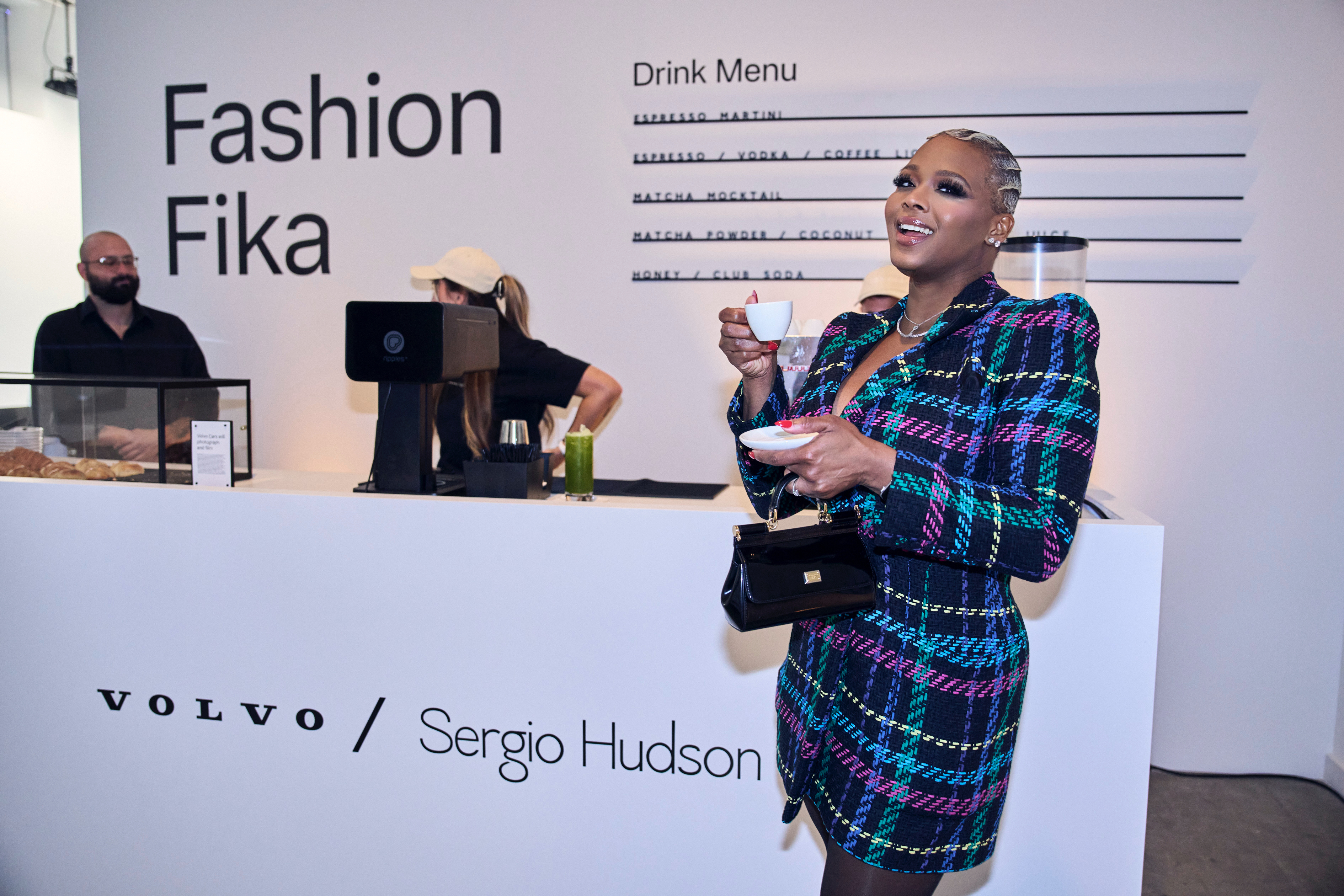 Claire Sulmers Celebrating Sergio Hudson Volvo In Charleston IMG 9972