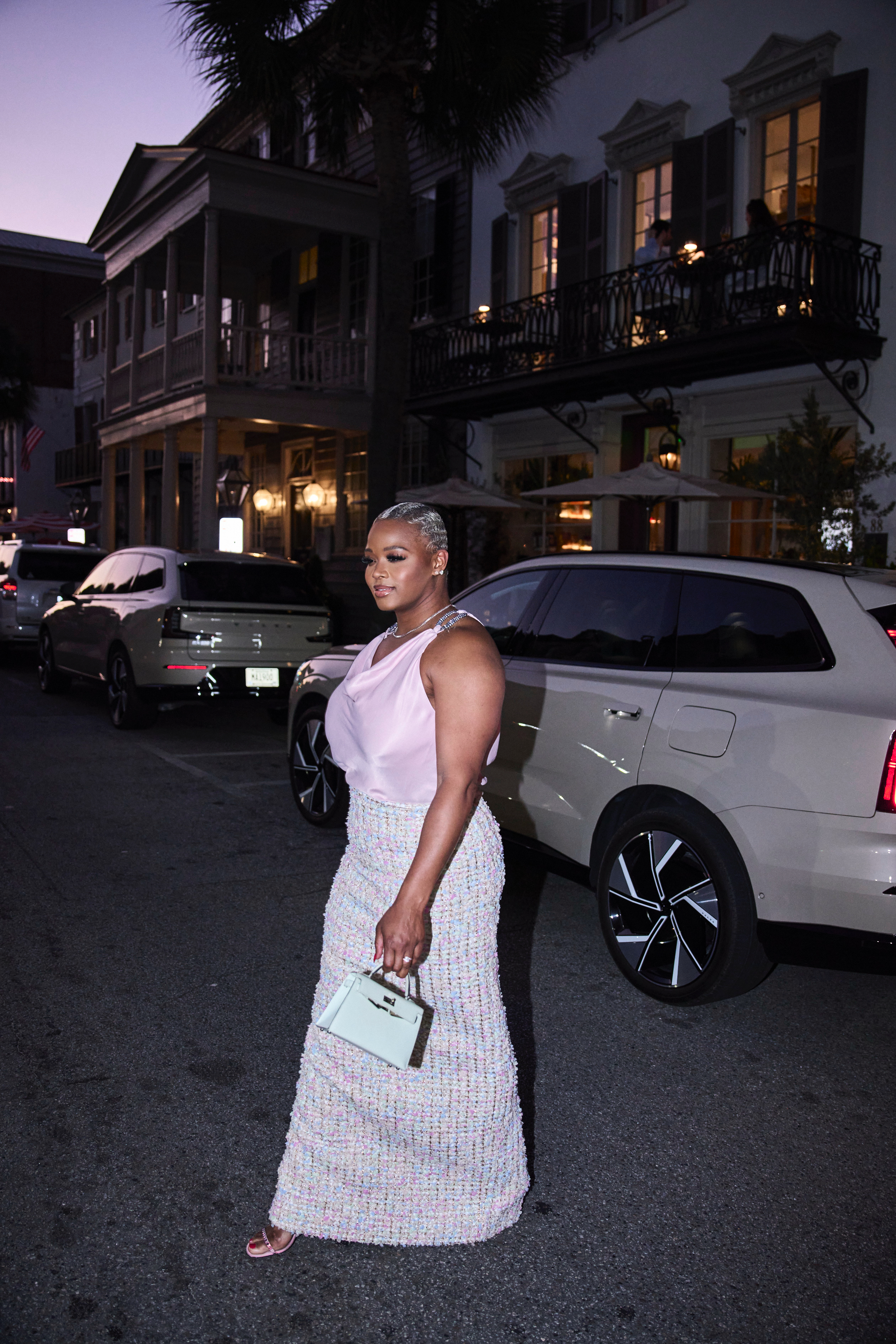 Claire Sulmers Celebrating Sergio Hudson Volvo In Charleston IMG 9975