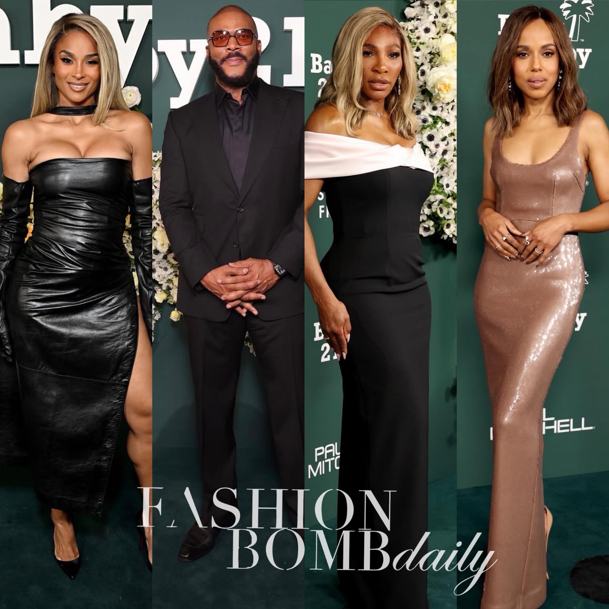 On The Scene At The 2025 Baby 2 Baby Gala Ciara In Black Ann Demeulemeester Serena Williams In Pamella Roland Kerry Washington In Champange Alex Perry And More Final 21