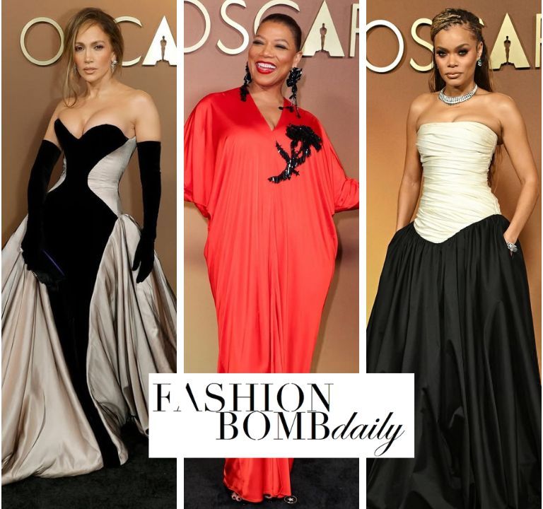 On the Scene at the 2025 Governor’s Awards: Jennifer Lopez in Strapless Tamara Ralph, Teyana Taylor in Miss Sohee, Queen Latifah in Red Lanvin & More!