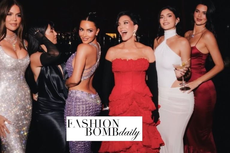 Kris Jenner Celebrated Her 70th Star-Studded Birthday Extravaganza in a Red Strapless Givenchy Tier Dress + Kim Kardashian in Purple Balmain, Khloe in Ludovic Saint Sernin, and More!