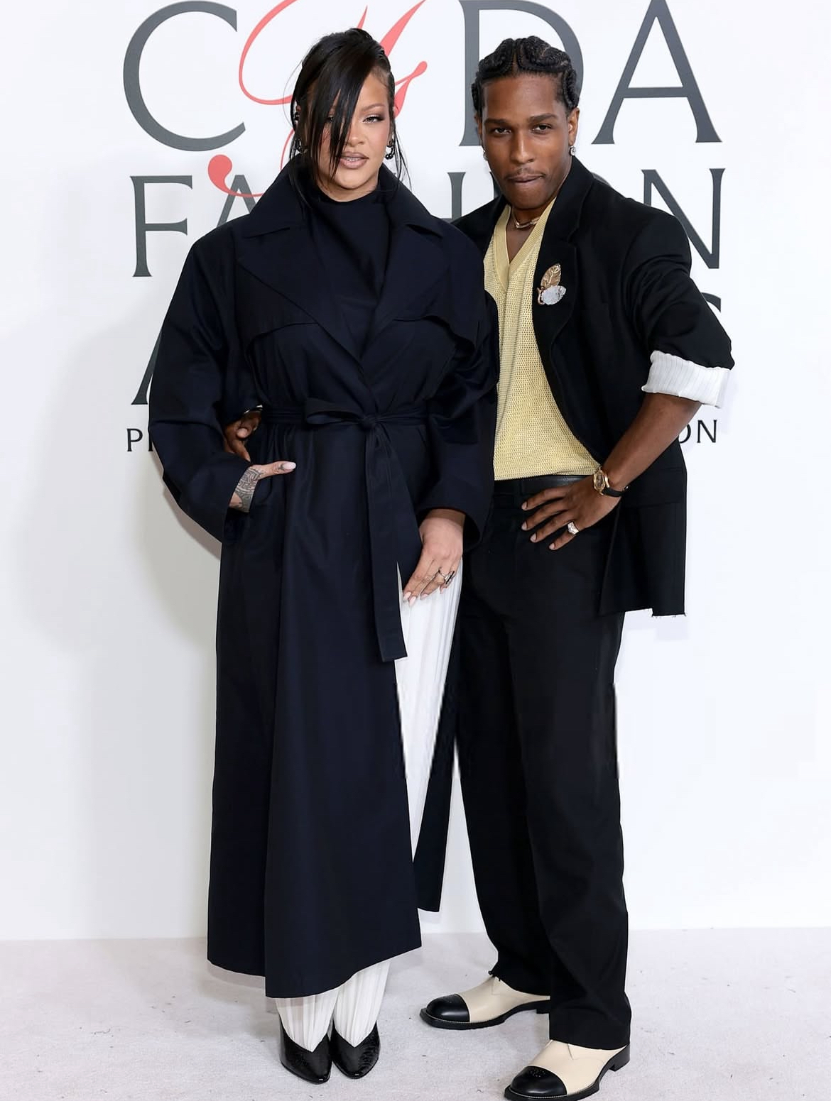 Rihanna And AAP Rocky In Alaia And Chanel Fashion Bomb CEO Claire Sulmers In A Mint Boiscamp Dress Teyana Taylor In A Structured Thom Browne Look 2