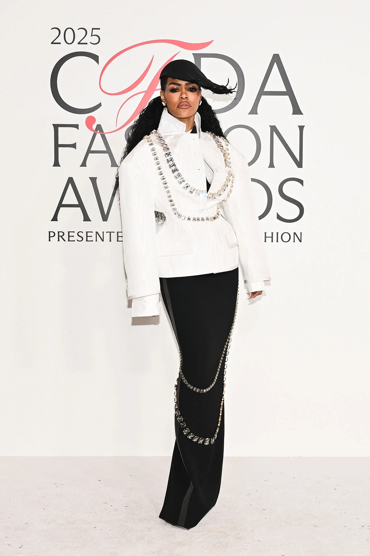 Teyana Taylor Wore Four Thom Browne Looks For The 2025 CFDA Fashion Awards
