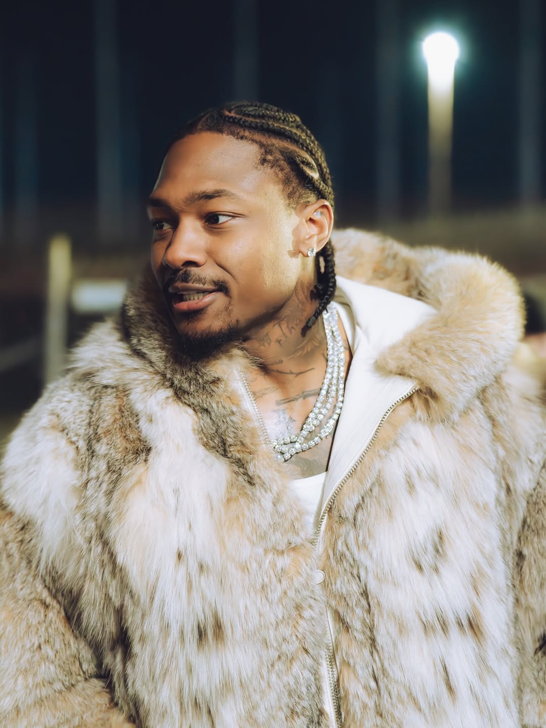 00 Cardi B And Stefon Diggs Step Out In Fur Coats After Sunday Night Football In Baltimore