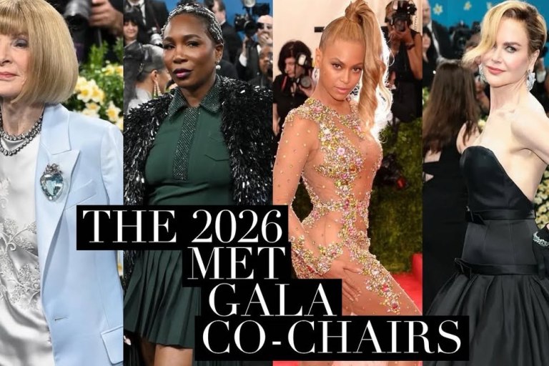 Beyonce, Nicole Kidman, Venus Williams, and Anna Wintour Named Co-Chairs of the 2026 Met Gala