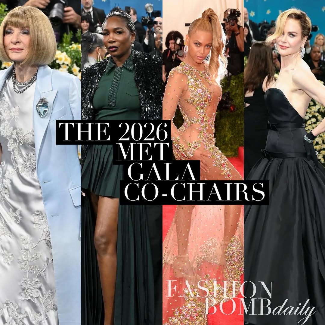 2 Beyonce Nicole Kidman Venus Williams And Anna Wintour Named Co Chairs Of The 2026 Met Gala