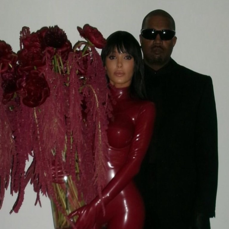 Bianca Censori and Kanye West Appear at the Korea Debut of “BIO POP” Biopic Art Show