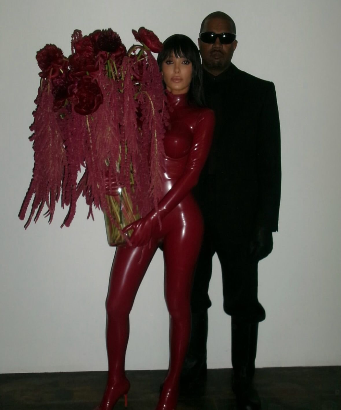 Bianca Censori And Kanye West Appear At The Korea Debut Of Biopic Art Show