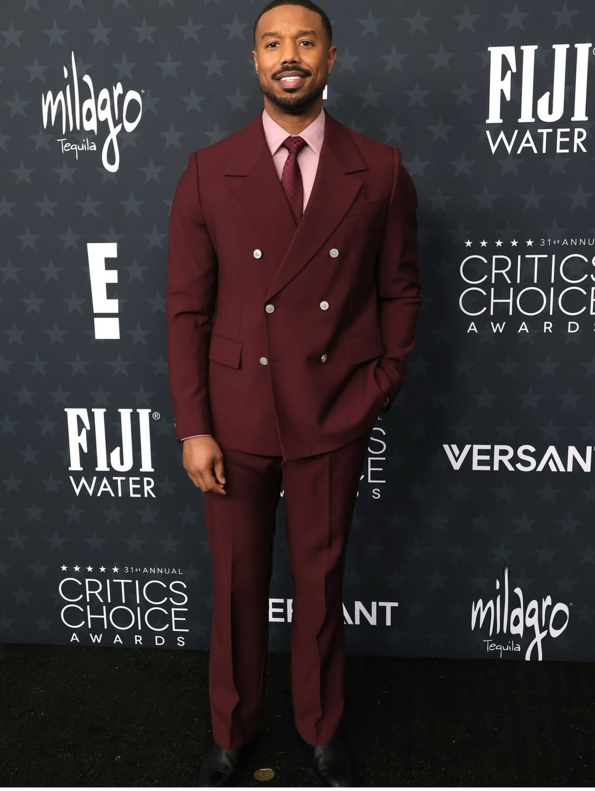 On The Scene At The 31st Annual Critics Choice Awards Teyana Taylor In A Olive Saint Laurent Suit 1