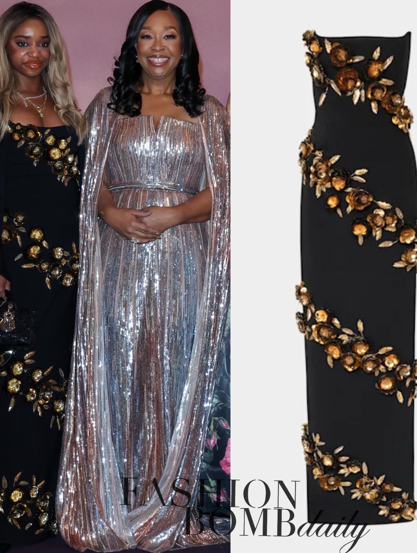 Shonda Rhimes Posed Alongside Daughters At The Bridgerton Season 4 Premiere In Paris In A 9100 Elie Saab World Sequined Gown 8
