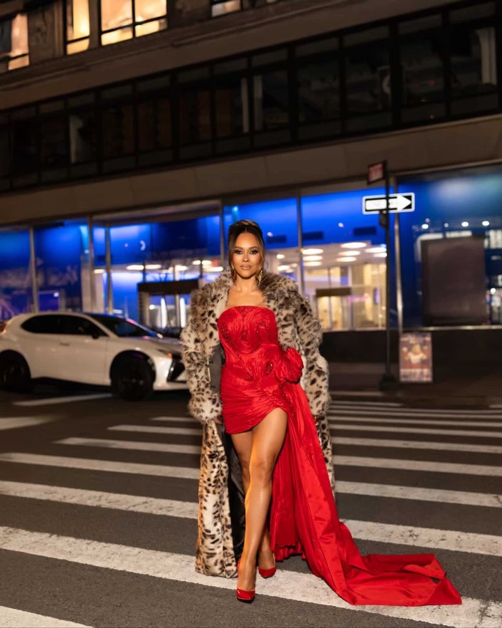Ashley Darby In Albina Dyla Real Housewives Of Potomac Season 10 Red Reunion