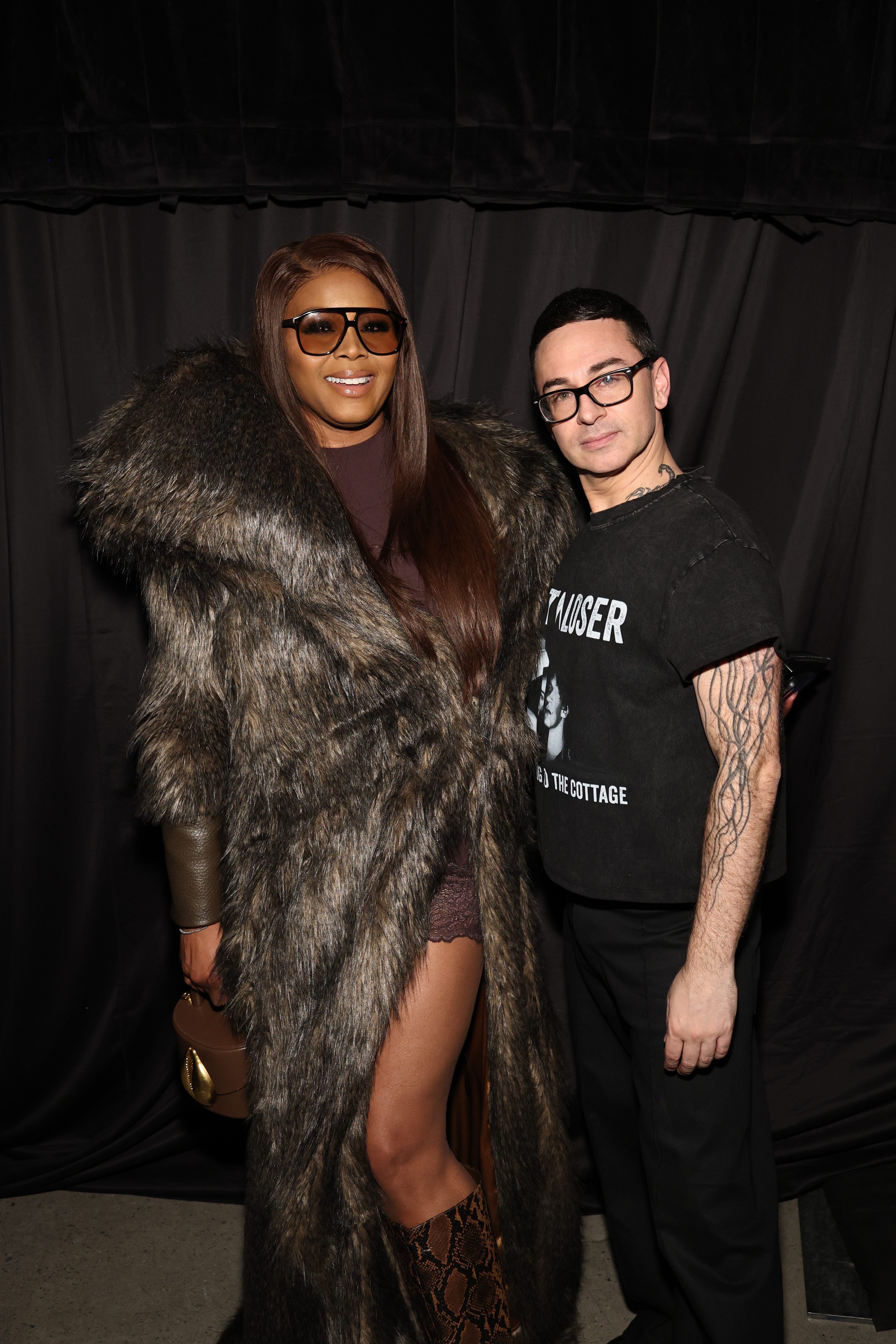 888 Claires Life Front Row At Christian Siriano With Jackie Aina Whoopi Goldberg Monica Monique Rodriguez Althea Mink And More Rotated