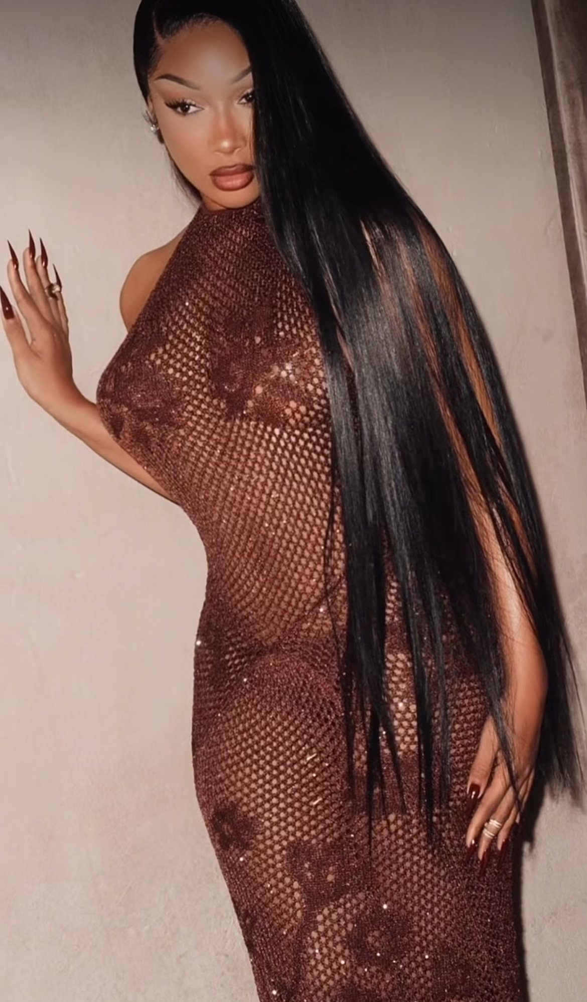 Megan Thee Stallion And Coco Jones Bring Glamour To Milan Fashion Week In Brown Amiri Etro Looks 1