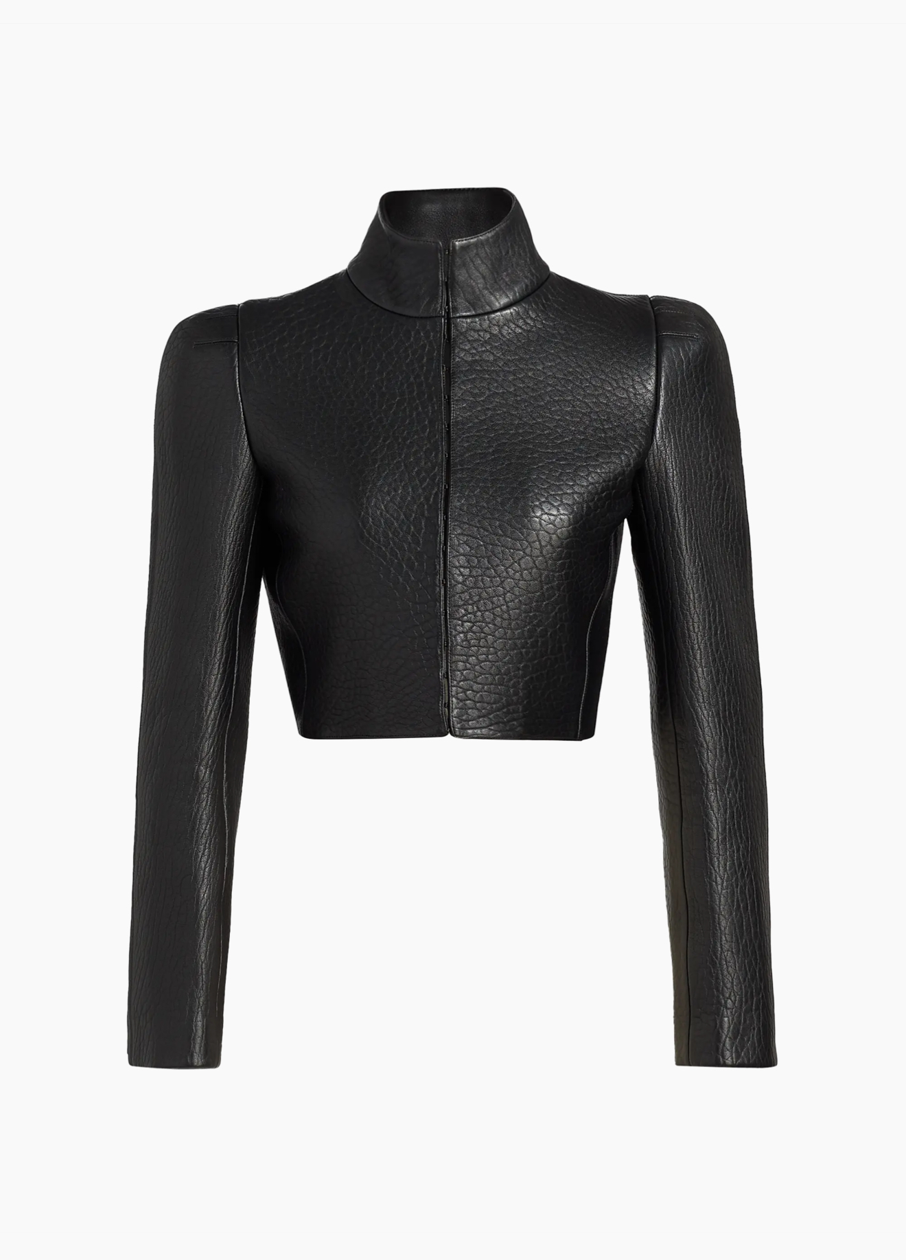 You Ask We Answer MostRequested Chrissy Lampkin In A 5990 Maison Alaia Leather Jacket 285 Samaria Leah Jeans And Alaia Zebra Suede Clear Platform Booties IMG 6718