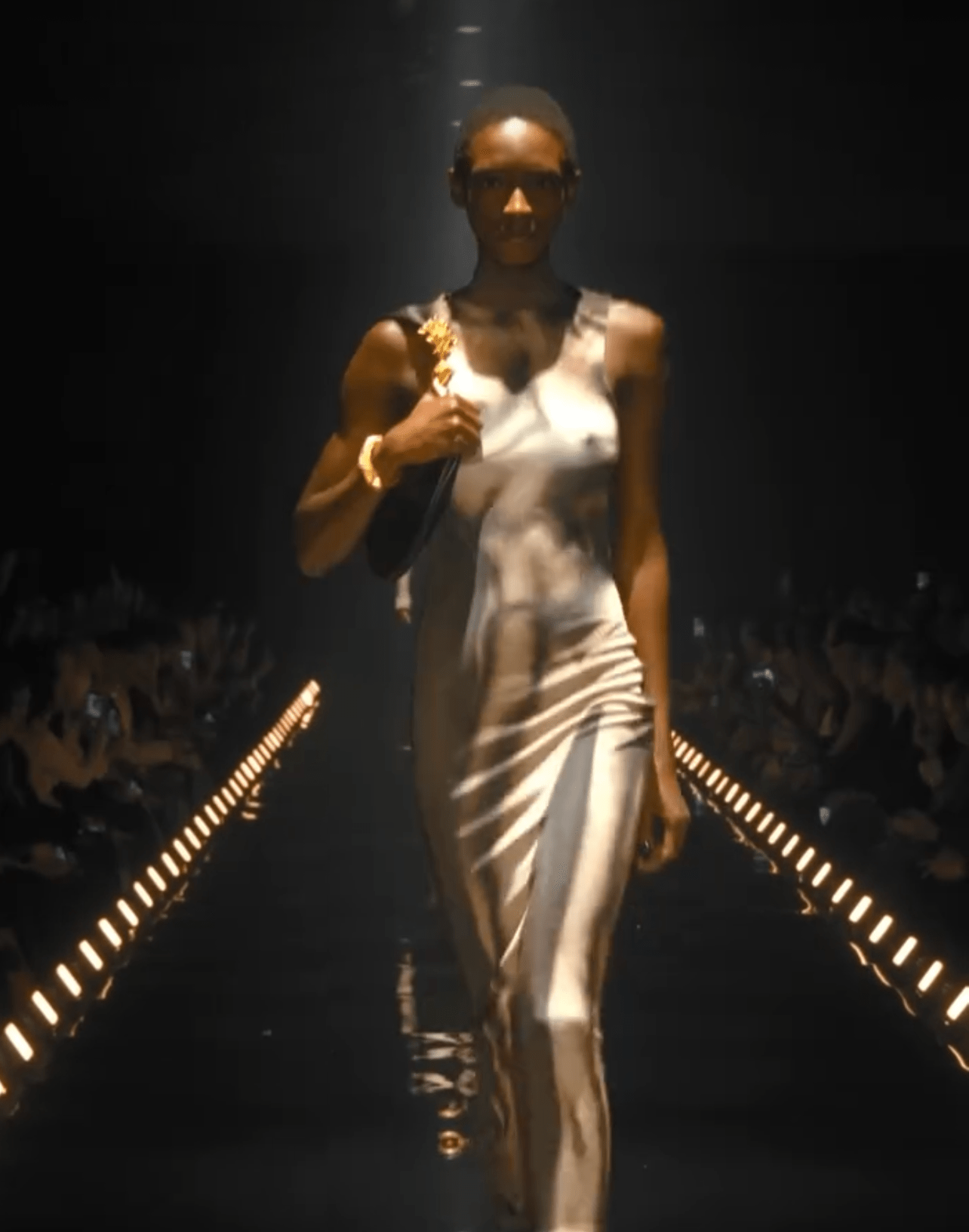 8 Show Review Schiaparelli Fall 2026 At The Louvre With Sculptural Tailoring Sheer Knits And Faux Fur Coats