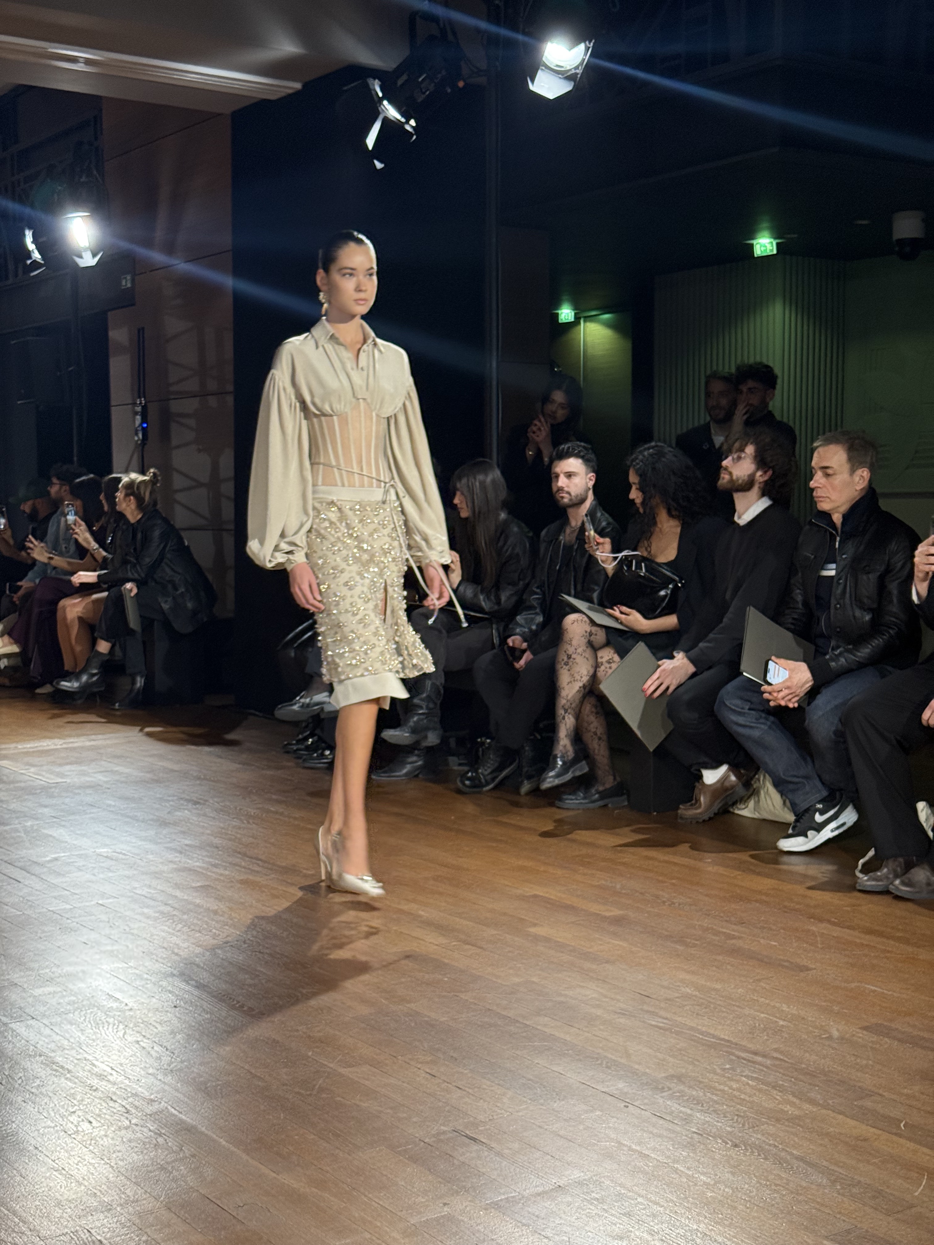 Georges Hobeika Fall 2026 Paris Fashion Week Show Review Lace Feathers And Beaded Evening Glamour IMG 8845