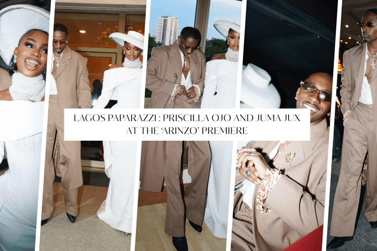 Lagos Paparazzi Flash : Priscilla Ojo and Juma Jux at the ‘Arinzo’ Premiere