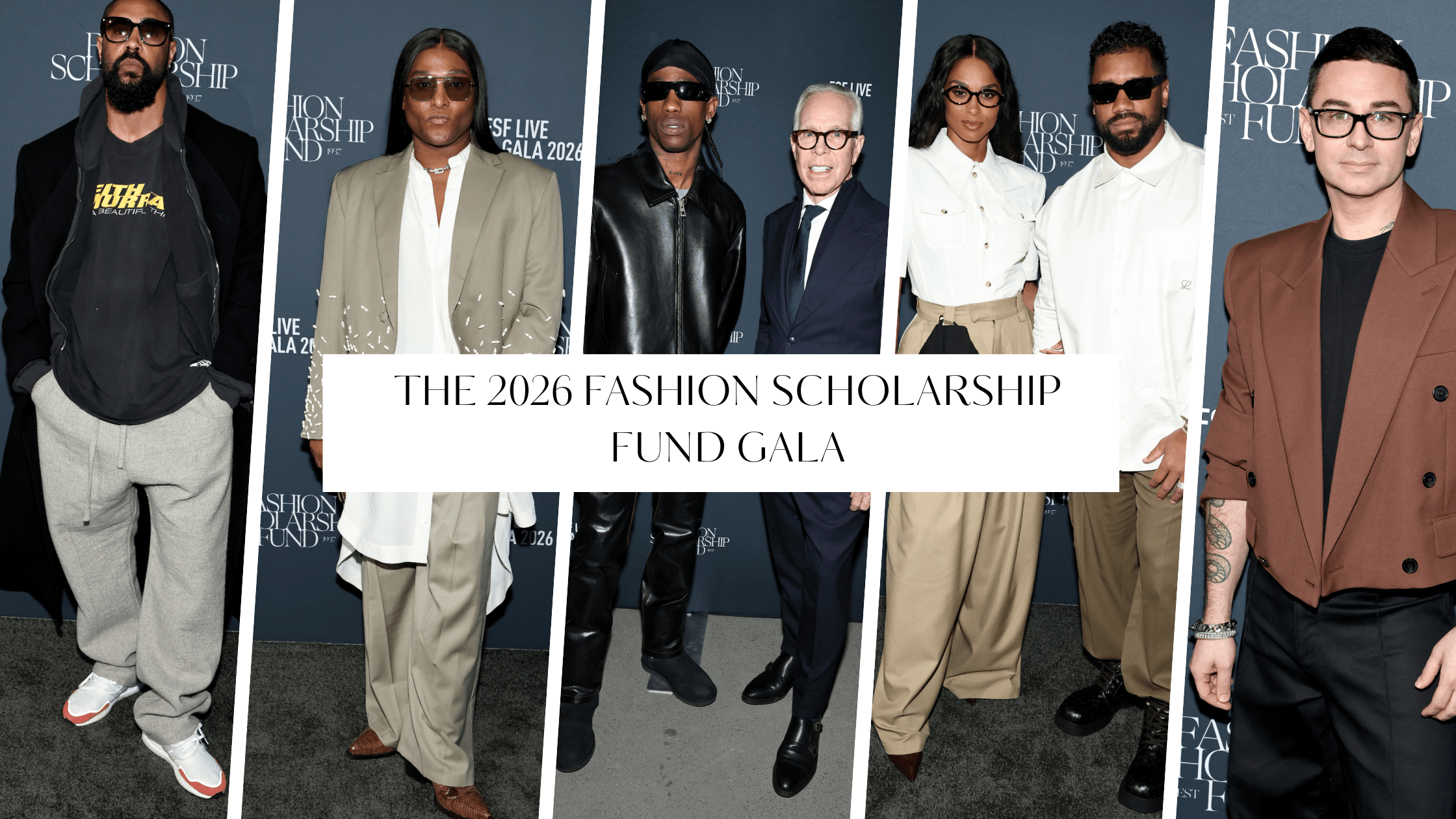 On The Scene Interviews At The Fashion Scholarship Fund Gala Ciara In Willy Chavarria Jerry Lorenzo Law Roach And More 88