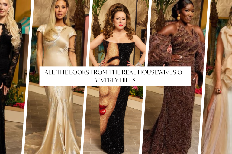 All The Looks From The Real Housewives of Beverly Hills Season 15 Reunion: Dorit Kemsley in Gold Roberto Cavalli, Erika Jayne in Black Jagne, Bozoma Saint John in Beaded Mimmy Yeboah, and More!