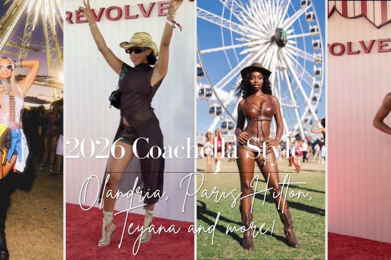 Coachella 2026 Style: Teyana Taylor in Metallic Fishnet, Karrueche in Bec & Bridge, Olandria in Custom Baby Phat, and Paris Hilton in Y2K Von Dutch