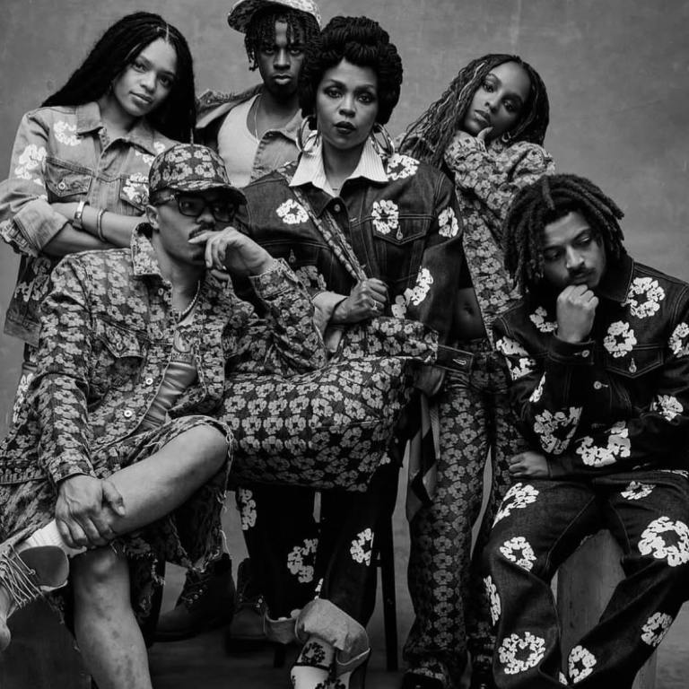 Lauryn Hill and Her Children Star in Black-and-White Denim Tears Spring 2026 Campaign Celebrating Heritage and Craftsmanship