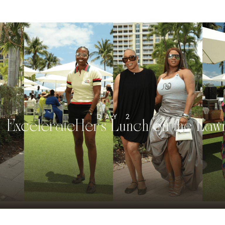 Day 2: ExcelerateHer’s Lunch on the Lawn Featuring Jessica NBongo, Tahaji Felder, Bevy Smith, and More!