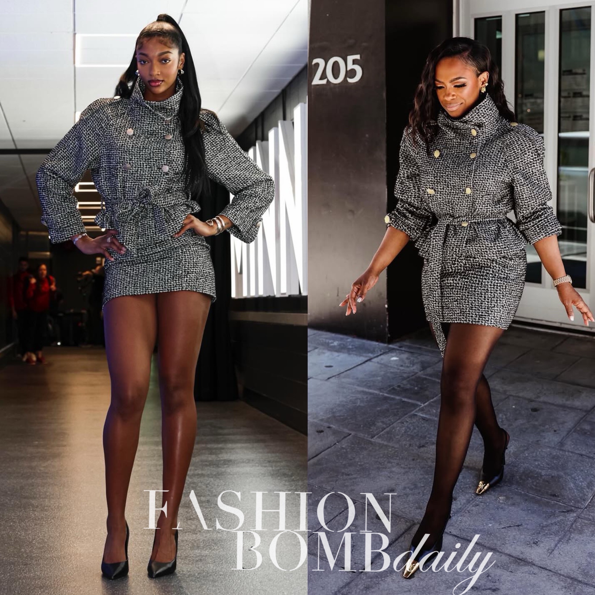 Who Wore It Better Angel Reese Vs Kandi In Miss Circles Tweed Skirt Set Find A Link To Purchase Final 22