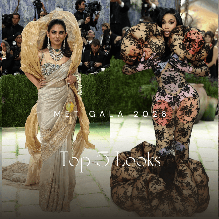 Top 5 Looks from the Met Gala 2026: Isha Ambani in Gaurav Gupta, Cardi B in Marc Jacobs, Naomi Osaka in Robert Wun, Beyonce in Olivier Rousteing, and More!