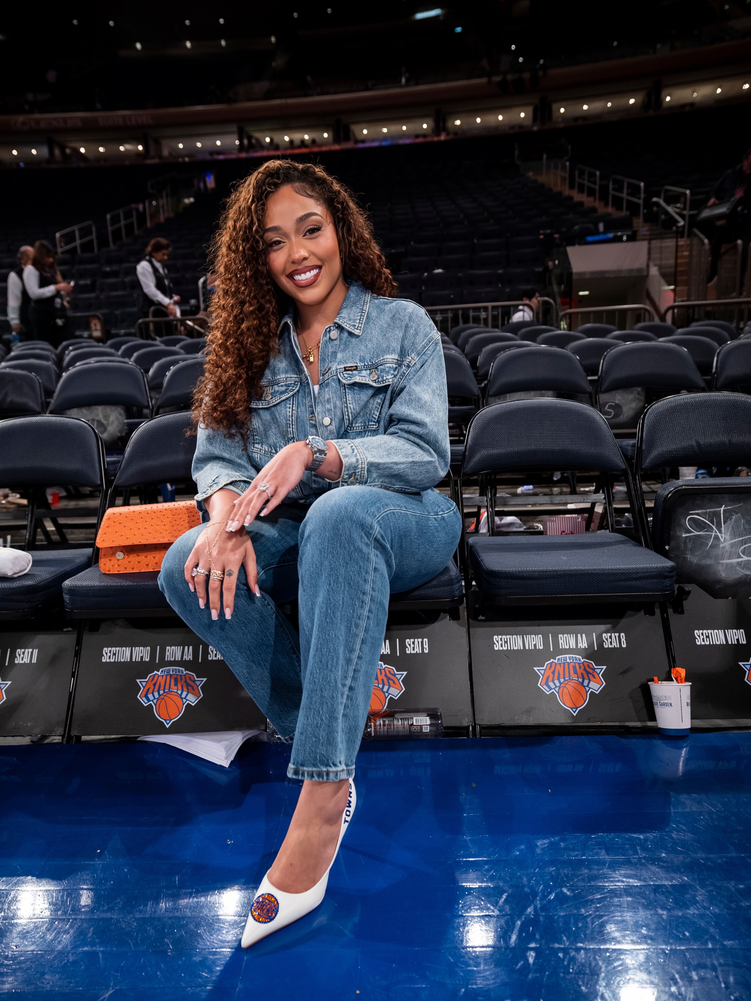 6 Jordyn Woods Game Day Style At The NBA Finals Custom Tailored By Zunyda LaPointe And More