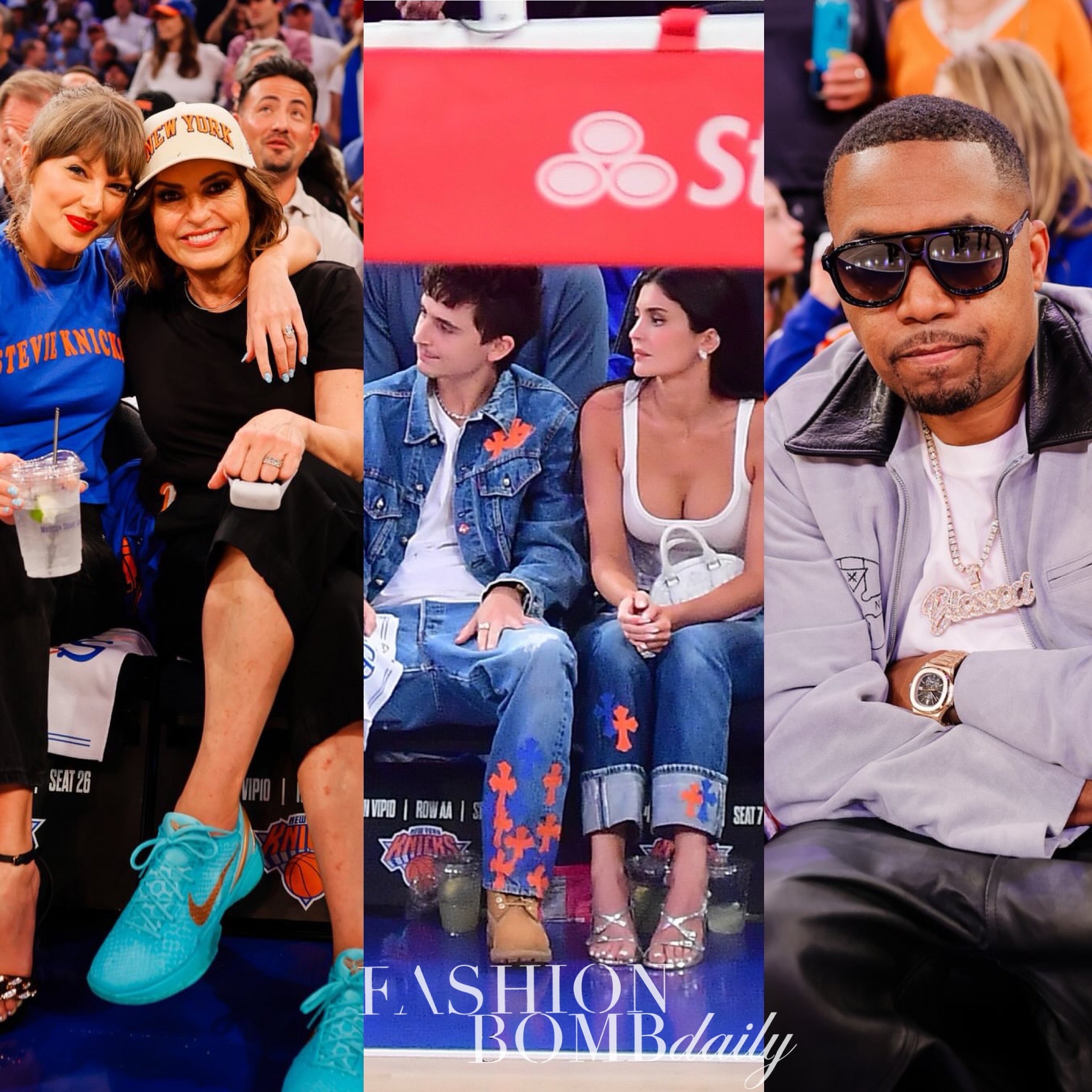 Best Dressed At The 2026 NBA Finals Timothee Chalamet Kylie Jenner Taylor Swift Nas Taraji P Henson And More 
