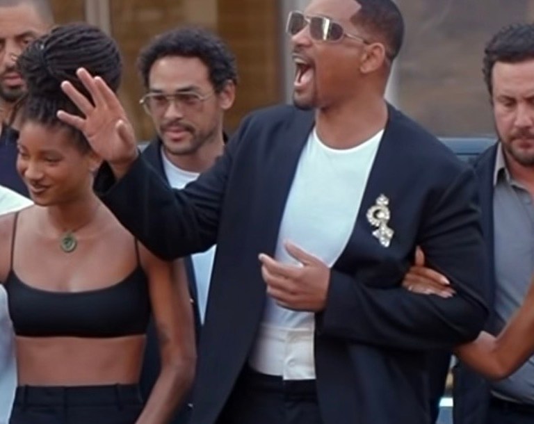 The Smith Family Steps Out in All-Black for Jaden Smith’s Christian Louboutin Event in Paris