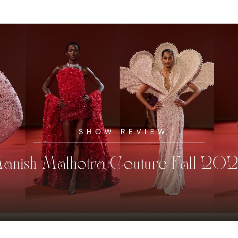 Manish Malhotra Debuts Fall 2026 “Maa” Collection at Paris Haute Couture Week