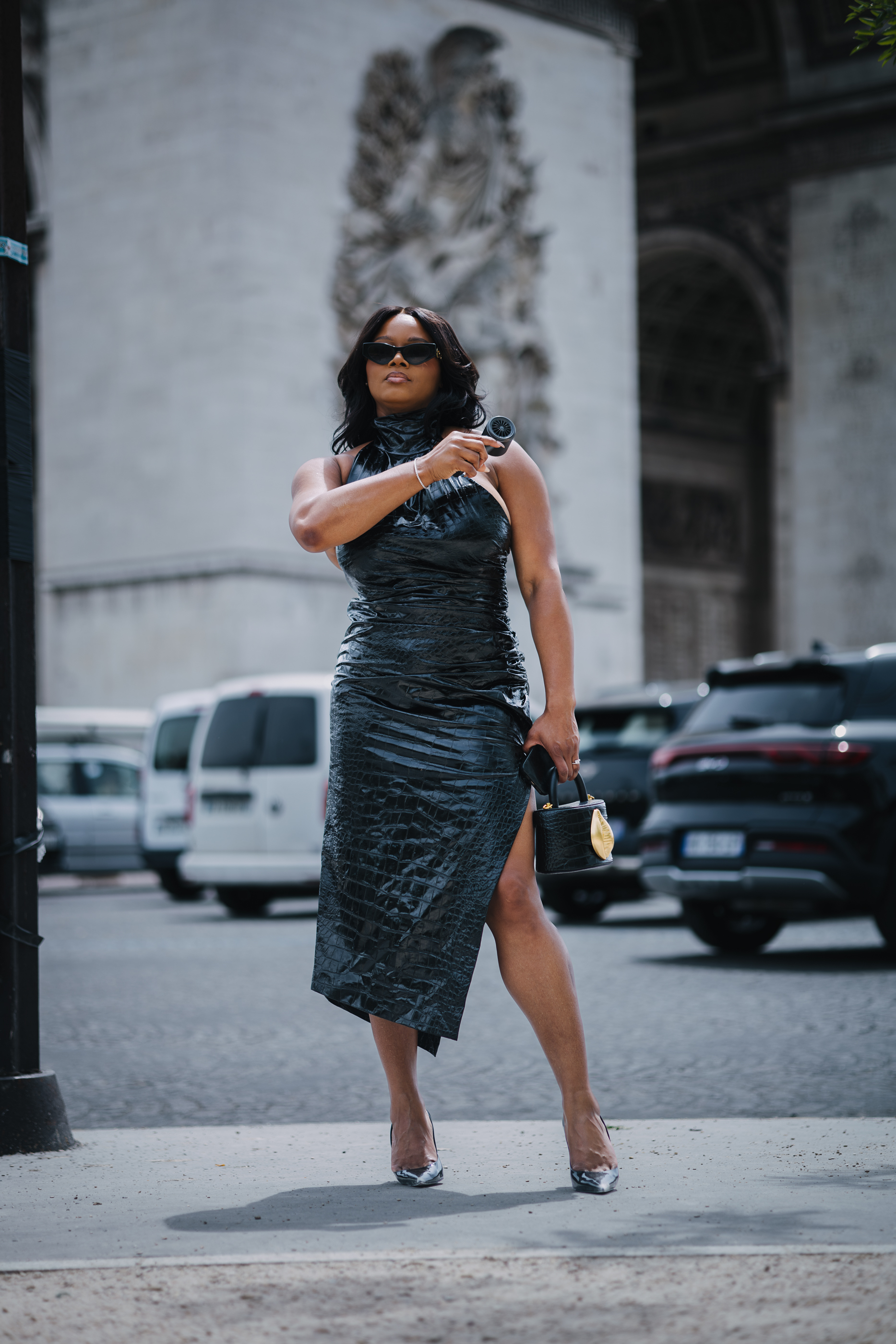 CLAIRE DAY2 20On The Scene Georges Chakra Couture FallWinter 202627 Show Review  Held In Karl Lagerfelds Former Mansion Cardi B Wears Blue Runway Look 