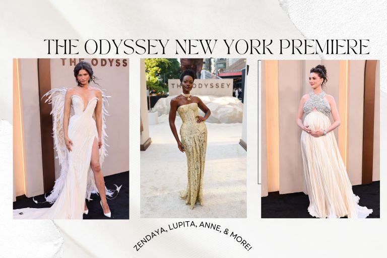 The Best Looks From “The Odyssey” NYC Premiere: Zendaya, Charlize Theron, Lupita Nyong’o & Anne Hathaway