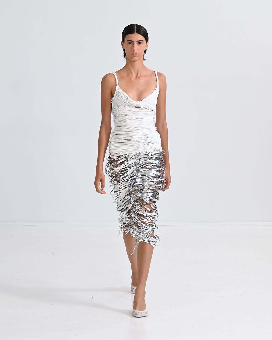 1AREA SpringSummer 2027 Runway Review Metallic Drama Takes Over NYFW Image 1789656658 1